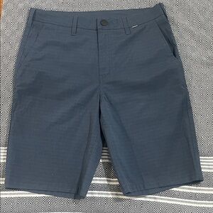 Hurley Men's Navy Flat Front Shorts